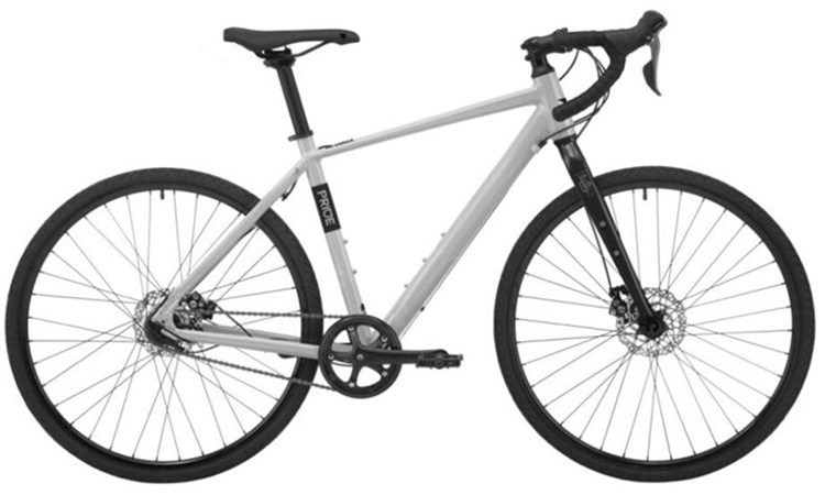 Фотографія Велосипед Pride Caferacer 28" розмір М 2021 сріблястий